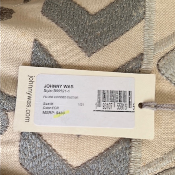 Johnny Was RARE Filone Embroidered Animal Patterned Cardigan Duster Coat - Picture 8 of 17